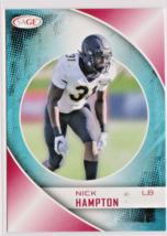 Nick Hampton Appalachian State University Linebacker 2023 Sage # 54 Near Mint - $1.42