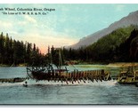 Fish Wheel Columbia River Oregon OR UNP DB Postcard P19 - $3.91