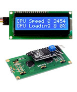 1602 16X2 LCD Display IIC/I2C/TWI/SPI Serial Interface Module For Arduino - $118.83 MXN