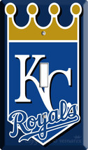NEW KANSAS CITY ROYALS KC BASEBALL MLB CHAMPIONS SINGLE SWITCH WALL PLAT... - £7.02 GBP