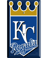 NEW KANSAS CITY ROYALS KC BASEBALL MLB CHAMPIONS SINGLE SWITCH WALL PLAT... - $8.99