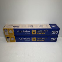 2 Pack - Genuine AprilAire 210 Replacement Air Filters, 20&quot;x25&quot;x4&quot;, MERV 11 - $1,595.16 MXN