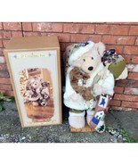 Vintage Grandeur Noel 31” Christmas Santa Bear 1999 Collector&#39;s Edition ... - $95.58 CAD