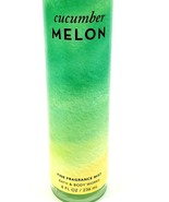 Bath and Body Works Cucumber Melon Fine Fragrance Mist 8 Oz New - $213.27 MXN