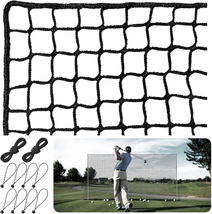 Golf Practice Net,Heavy Duty Nylon Golf Hitting Net,Golf Net Outdoor Indoor with - £41.18 GBP