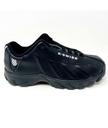 K-Swiss ST329 Black Silver Kids Youth Casual Shoes Sneakers 56408 062 - $37.95