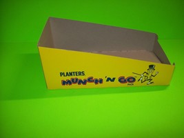 Planters Peanuts Mr Peanut Munch N Go Snack Display Cardboard Foldout Promo - £14.18 GBP