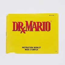 Dr. Mario - Original 1990 Nintendo NES Instruction Manual Booklet Fast S... - £6.88 GBP