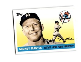 2008 Topps Series 1 Mickey Mantle Story #MM51 New York Yankees HOF (1955 design) - £1.56 GBP