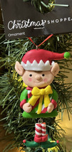 NWT Elf Christmas Ornament with Dangling Legs 4.5&quot; - $7.25