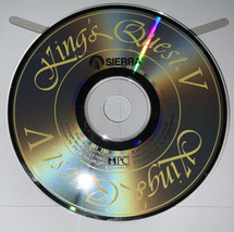 King’s Quest V (Sierra On-Line, 1990, Pc CD-ROM) Disc Only - £14.93 GBP