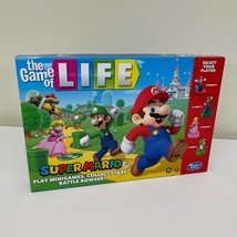 Game of Life Super Mario Hasbro Gaming Luigi Princess Peach Yoshi Board ... - £18.95 GBP