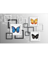 3D Butterfly specimens WallPaper Murals Wall Print Decal Wall Deco AJ WALLPAPER - $32.15 - $321.61