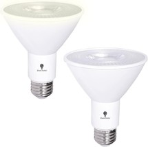 2 Pack PAR30 LED Flood Dusk to Dawn Light Bulbs Outdoor Photocell Sensor... - $40.23