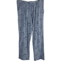 Lucky Brand Pajama Pants M Womens Blue Star Print Pockets Straight Leg S... - £10.32 GBP