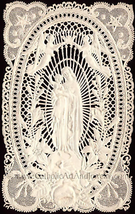 Madonna and Child Art Print – 2 sizes – based on a Paper Lace Vintage French Hol - £9.30 GBP+