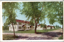 Officers Quarters Fitzsimmons General Hospital Colorado Postcard Posted 1924 - £11.83 GBP