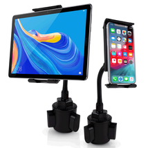 Ipad Cup Car Mount Holder 2-In-1 Tablet and Smartphone - £18.72 GBP