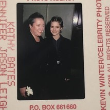 1995 Kathy Bates &amp; Jennifer Jason Leigh at Dolores Claiborne Transparency Slide - £7.32 GBP