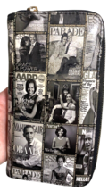 Obama Wallet Michelle Barack Magazine Cover Black White Presidential Col... - $15.49