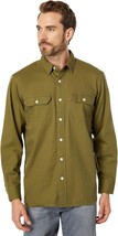 Levi&#39;s Men&#39;s Classic Worker Relaxed Fit Shirt, Martini Olive, M - $54.44
