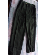 VINTAGE 1957 ARMY DRESS GREEN CLASS A MEN'S 28"X28.5" UNIFORM OFFICER PANTS - $118.79