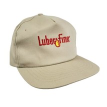 Vintage Swingster Luber-finer Hat Cap Snapback Tan Twill Filters Champio... - $13.99