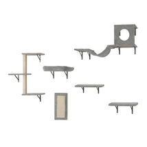 VEVOR Wall Mounted Cat Shelves, Cat Wall Shelves and Perches with Jumpin... - €54,53 EUR VEVOR Wall Mounted Cat Shelves, Cat Wall Shelves and Perches with Jumpin... - €54,53 EUR