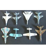 Eight Different Cut &amp; Glue Paper Airplane Model Glider Kits - £15.53 GBP