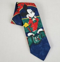 Disney Mickey Unlimited Neck Tie Multi Color 57&quot;x 3.75&quot; Mouse Tuxedo Polyester - £8.75 GBP