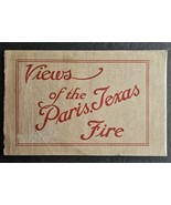 Views of the Paris, Texas Fire, Josef H Noyes Photographers 1916 Baird E... - $5,598.15 MXN