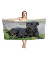 Black Cane Corso Dog Beach Towel Bath Towel Swimming Pool Vacation Memen... - $31.17 CAD+