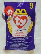 Ty Teenie Beanie Baby "Bones" the Dog #9 McDonalds New in Package - £4.74 GBP