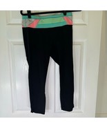 Lululemon Run: Inspire Crop II Black / Quilt Spring 14-26 Style#: W6B69S... - $387.26 MXN