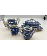 Occupied Japan lot of Miniature Childs Tea Pieces (Tureen, Cream &amp; Sugar... - $82.30 CAD