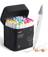 Ohuhu Alcohol Markers Brush Tip Double Tipped Art Marker Set for Artist ... - $115.25 CAD