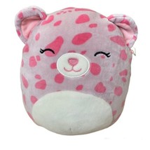 Kellytoy Squishmallow Pink Leopard 2019 Plush - £6.88 GBP
