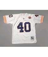 Mitchell &amp; Ness Chicago Bears #40 Gayle Sayers White jersey Sz XL  - €40,60 EUR