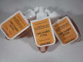 3 Bath &amp; Body Works Wallflower Diffuser Refill Bulb Slatkin Orchard Petal - $19.99