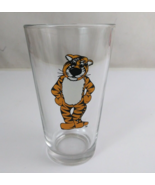 Vintage Mizzou Tigers Drinking Glass Missouri Tigers Mascot Design - $14.54