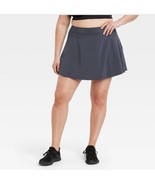 Women&#39;s Plus Size 2X Flex Active Skort - All in Motion Slate Gray New Wi... - $23.23 CAD