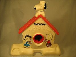 Vintage Plastic 12+&quot; Snoopy Snow Cone Machine 1979 [Y21] - £6.37 GBP
