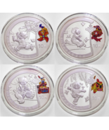 2008 China Beijing Olympics Silver Commemorative 4 Coin Set w/ Box/CoAs ... - £219.01 GBP