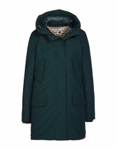 Save The Duck COPY Classic Hooded Arctic Parka Jacket Coat Teal $498 Sz 4(XL) - £135.67 GBP