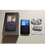 APPLE  iPOD  CLASSIC  6TH GEN.  BLACK  80GB...NEW HARD DRIVE... - $199.99