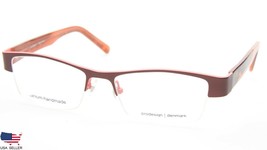 New Prodesign Denmark 4371 c.3811 Burgundy Light Matt Eyeglasses 52mm Japan - £77.04 GBP