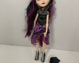 Ever After High Raven Queen First Chapter doll 2013 purple dress black hair - $24.74
