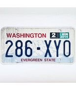 2014 United States Washington Evergreen Passenger License Plate 286-XY0 - $20.35 CAD