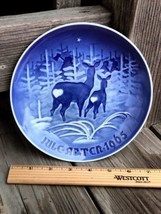 1965 Christmas Plate Jule After Denmark 7¼&quot; Collector Plate ~ Bing &amp; Grondahl - £15.12 GBP