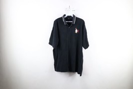 Vintage 90s Looney Tunes Mens XL Faded Foghorn Leghorn Rooster Golf Polo Shirt - £30.99 GBP
